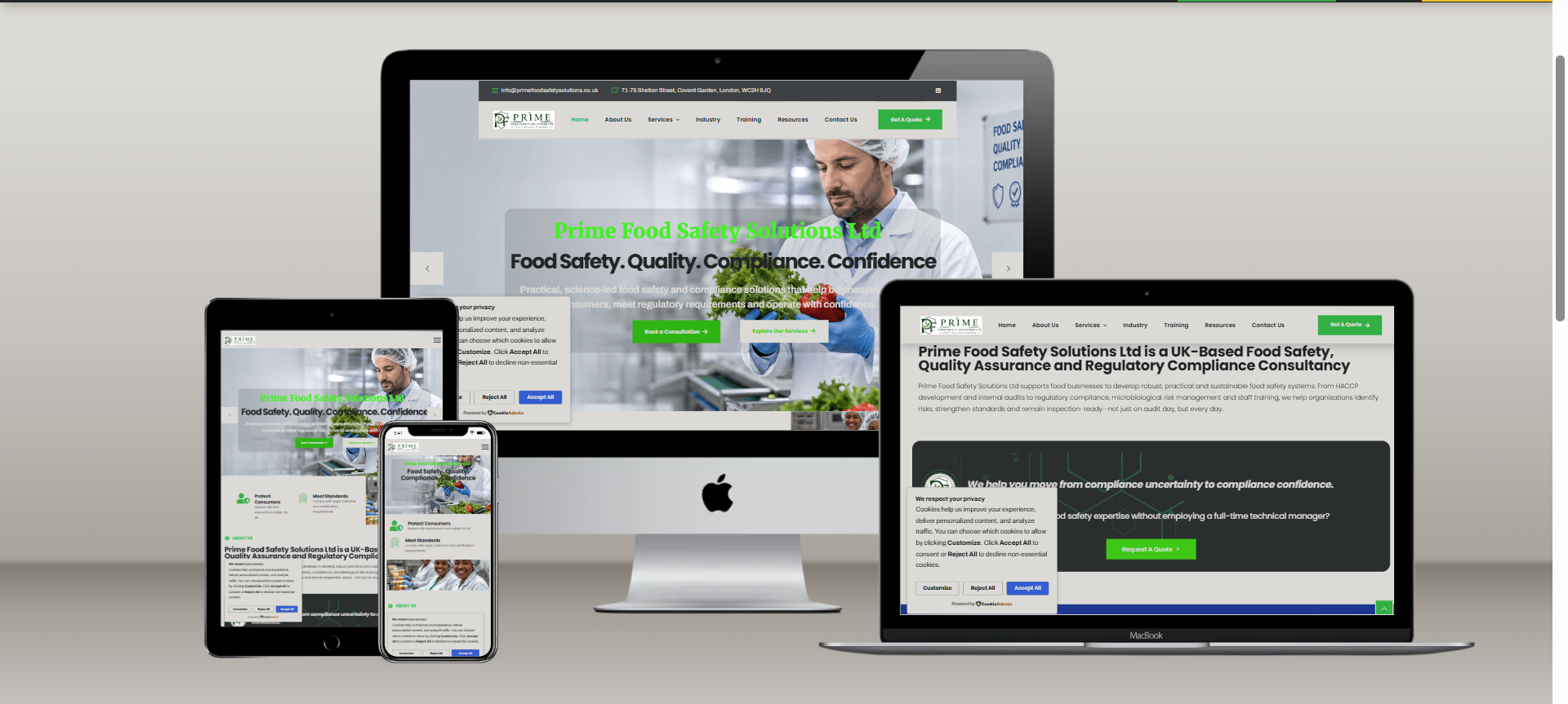 PRIME FOOD SAFETY SOLUTIONS LTD